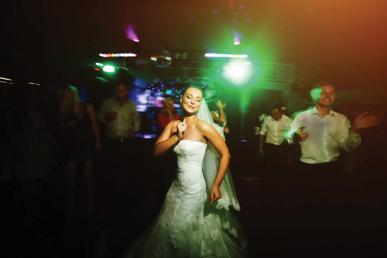 Beautiful wedding dance