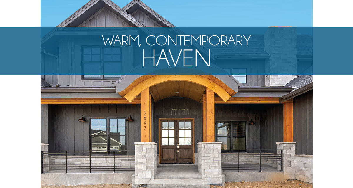 Warm, Contemporary Haven