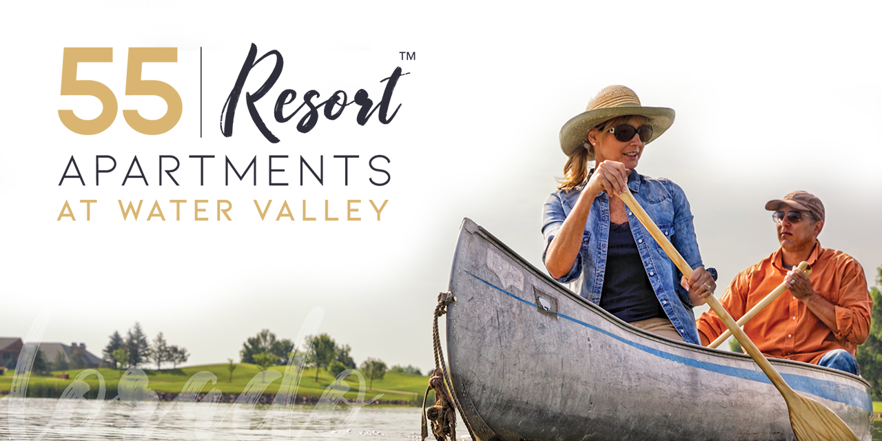 Water Valley Welcomes New 55+ Community: 55 Resort Apartments Sneak Preview Open House May 10 at Pelican Lakes Golf Course