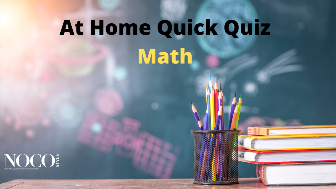 At Home Quick Quiz: Math