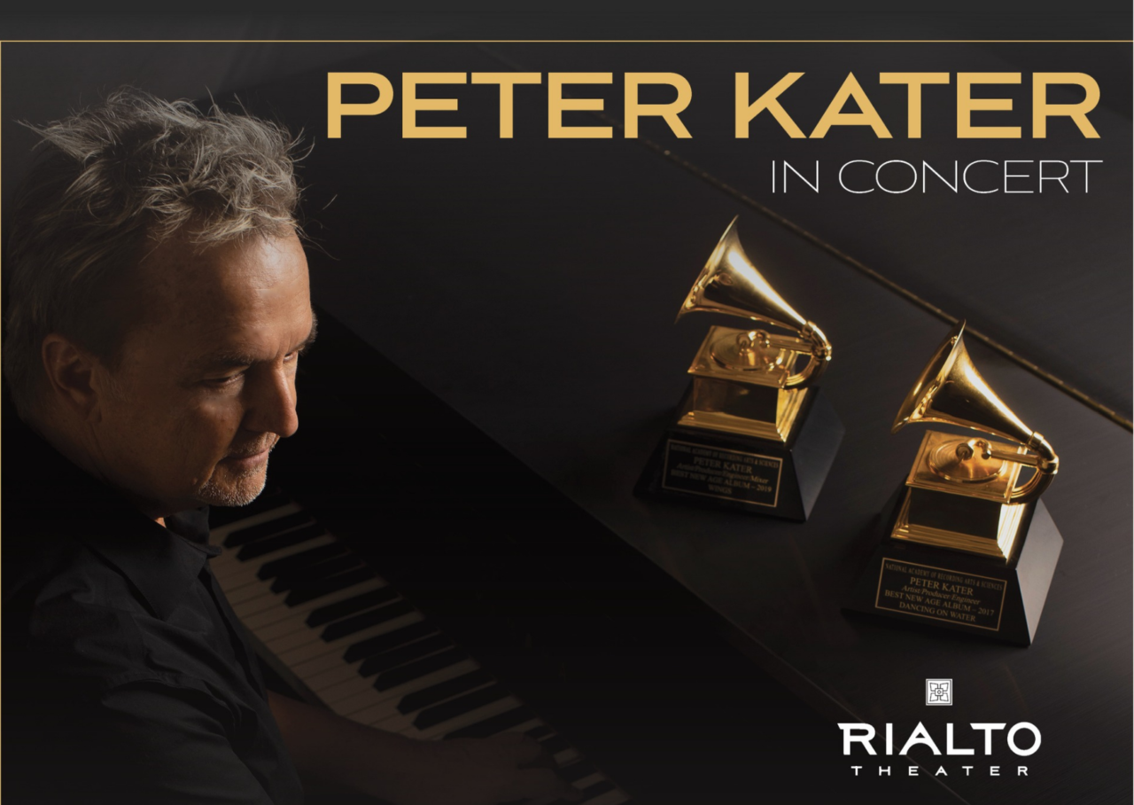 Rialto Presents 2x Grammy-winner Peter Kater on December 17