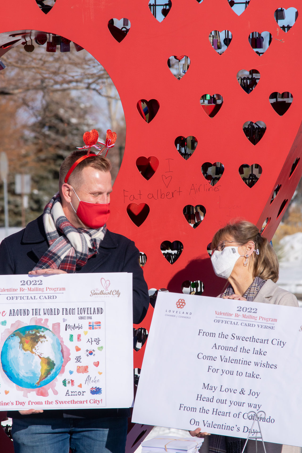 Loveland Valentine Unveiling