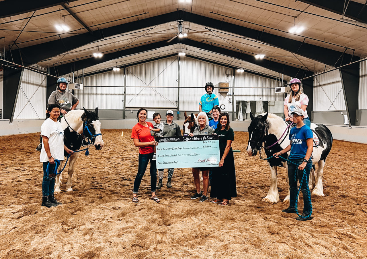 Human Bean Northern Colorado Raises Money for Front Range Exceptional Equestrians