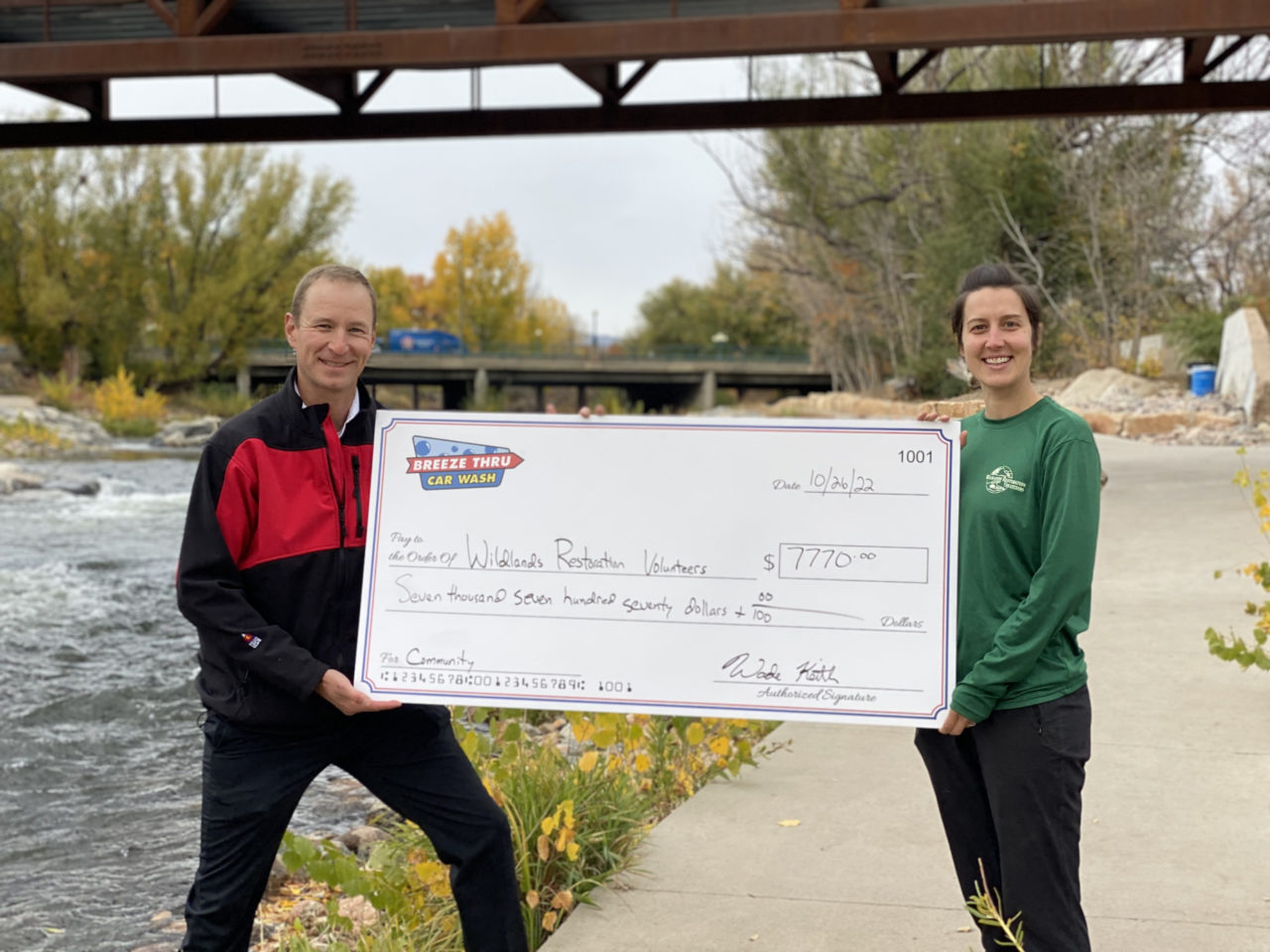 Breeze Thru Car Wash Donates Over $98K to Local Organizations