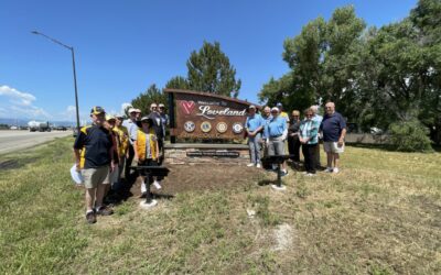 Loveland Unveils Welcome Sign