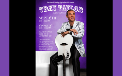 Trey Taylor to Perform at Fundraiser for Loveland Housing Authority and Aspire