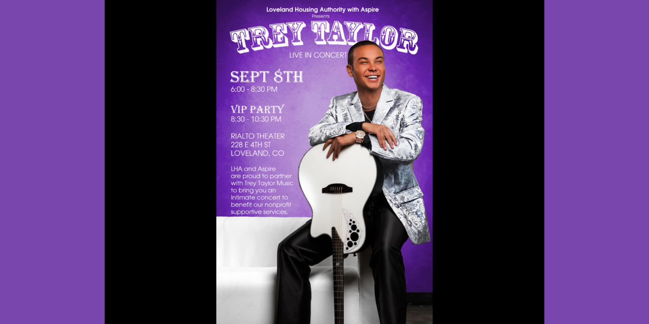 Trey Taylor to Perform at Rialto Theater in Loveland 2023