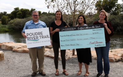 Human Bean Raises Over $300 for The Poudre River Trail Corridor