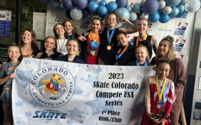 Greeley Ice Haus and Mountain View Skating Club Skaters Win State