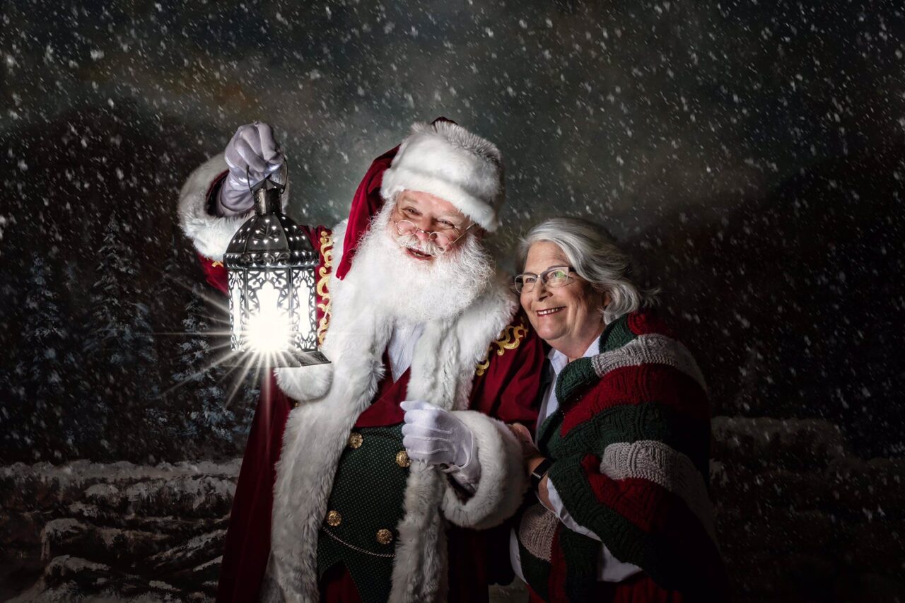 Santa and Mrs. Claus in Fort Collins, CO