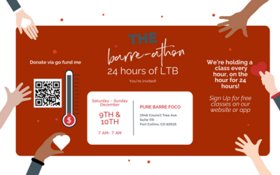 Pure Barre Fort Collins Announces 24-Hour “Barreathon” Fundraiser