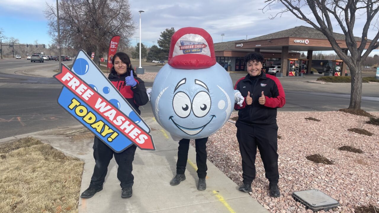 Breeze Thru Car Wash at 182 S. Taft Ave., Loveland