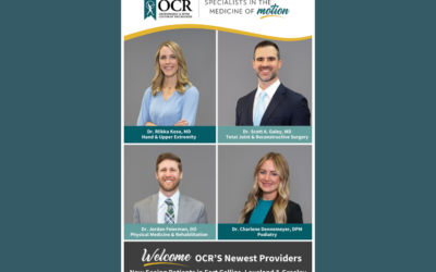 Orthopaedic & Spine Center of the Rockies Welcomes Four New Physicians