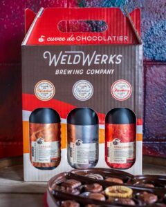 WeldWerks' Cuvee de Chocolatier Craft Beer Gift Box for Valentine's Day