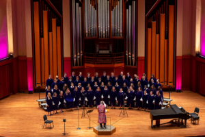 The St. Olaf Choir performs