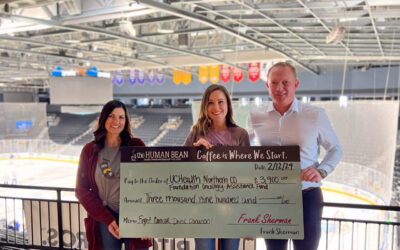 Human Bean Northern Colorado and Colorado Eagles Raise $3,900 for Cancer Fighters