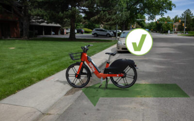 Fort Collins Completes One-Year Study of Shared Bike and Scooter Parking