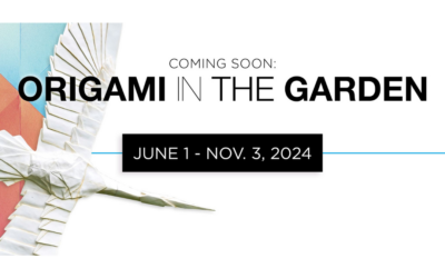 The Gardens on Spring Creek Unveils Origami-inspired Sculpture Exhibit