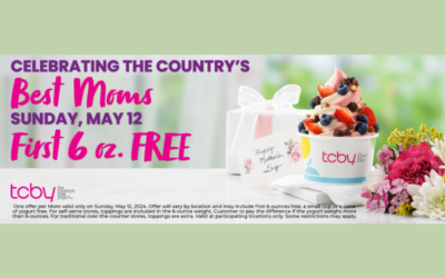 TCBY Celebrates the Country’s Best Moms with Free Frozen Yogurt on Mother’s Day