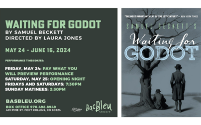 Bas Bleu Theatre Announces Season Finale, “Waiting for Godot”