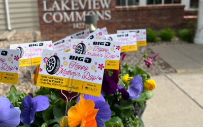 Big O Tires Delivers Plants to Moms & Staff in Assisted Living Facilities