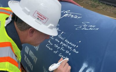 Greeley Water and Sewer Celebrates Terry Ranch Project Milestone with Pipeline Signing