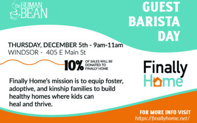 Human Bean Guest Barista Day to Benefit Finally Home