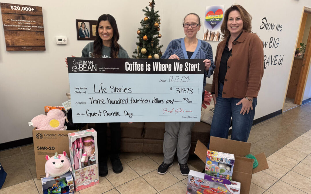 Human Bean Northern Colorado Presents Toy Donations to Local Nonprofits