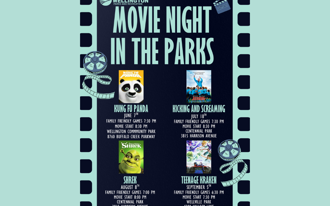 Wellington Introduces Summer Movie Night in the Parks Series