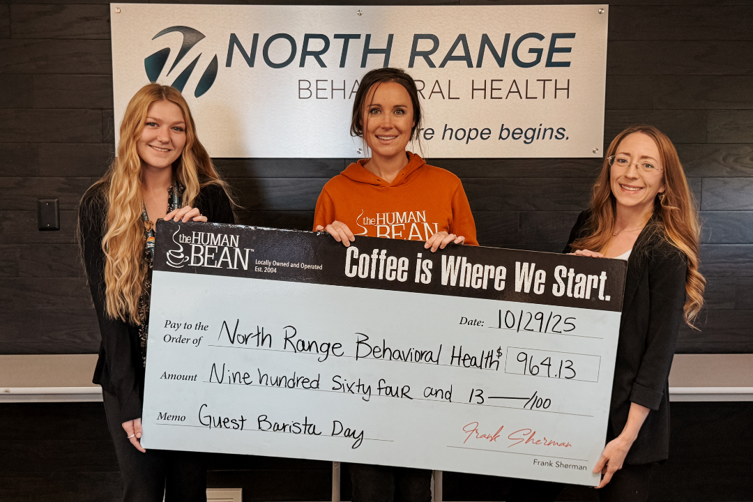North Range Behavioral Health Human Bean Guest Barista Day