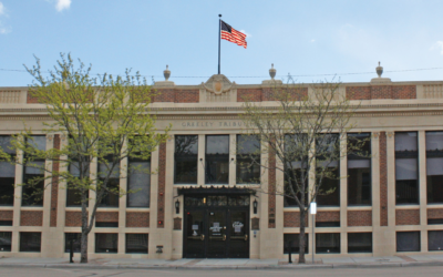 The front view of the Greeley History Museum.