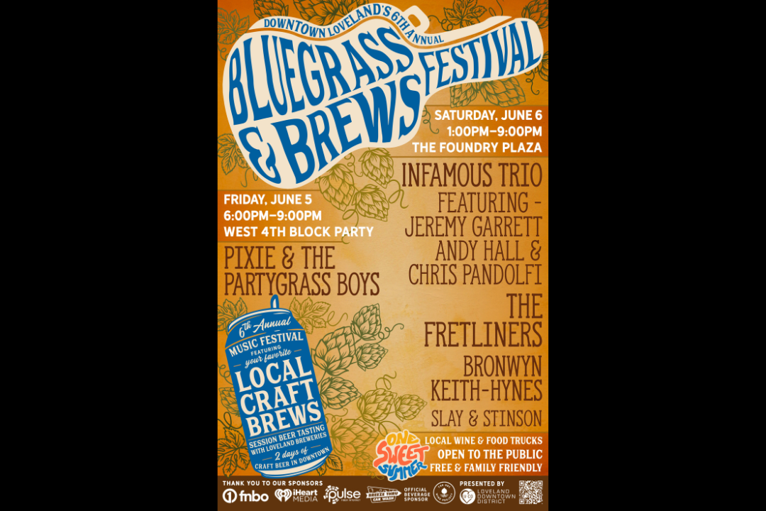 Downtown Loveland 2026 Bluegrass & Brews Festival