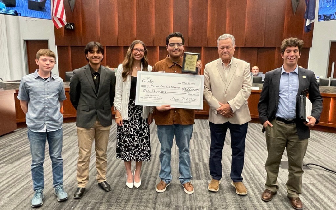 Greeley Mayor Awards 2026 Ed Clark National Youth Service Day Winner