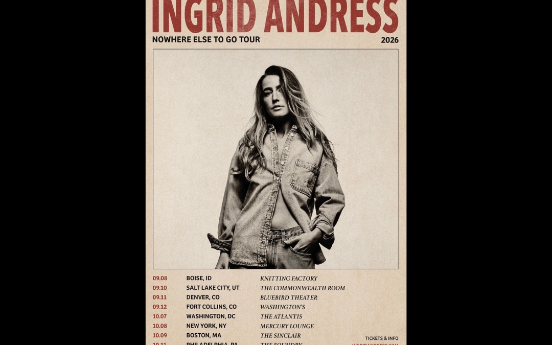Ingrid Andress Announces Nowhere Else to Go Colorado Tour Stops