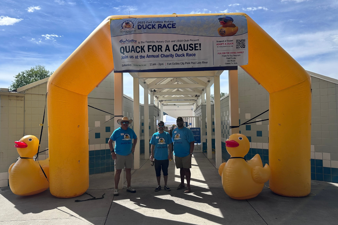 d Annual Fort Collins Rotary Duck Race